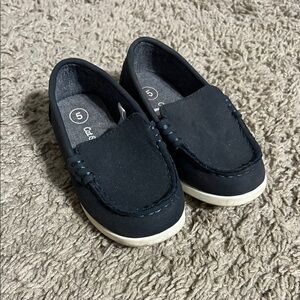 Cat & Jack Black Slip-On Dress Shoes for Kids